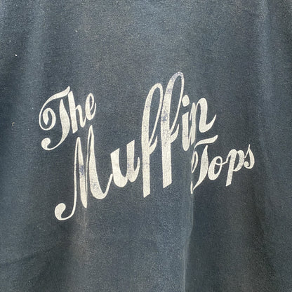 GILDAN　THE Muffin Tops　半袖プリントTシャツ　バンドＴ　黒　ブラック　XLサイズ