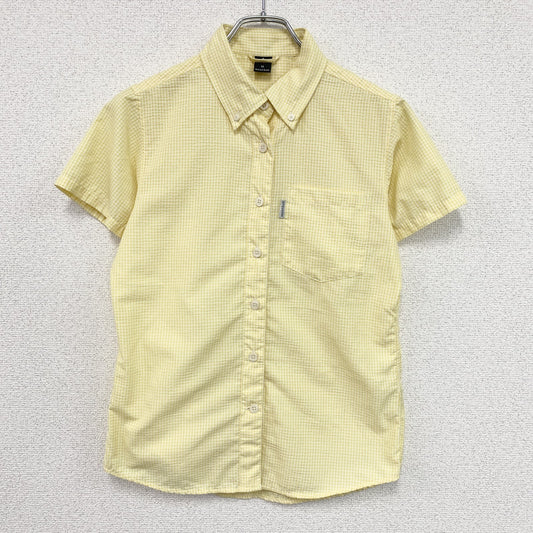 mont-bell　モンベル　WIC. ドライタッチ ハーフスリーブシャツ　半袖シャツ　黄色　イエロー　Mサイズ