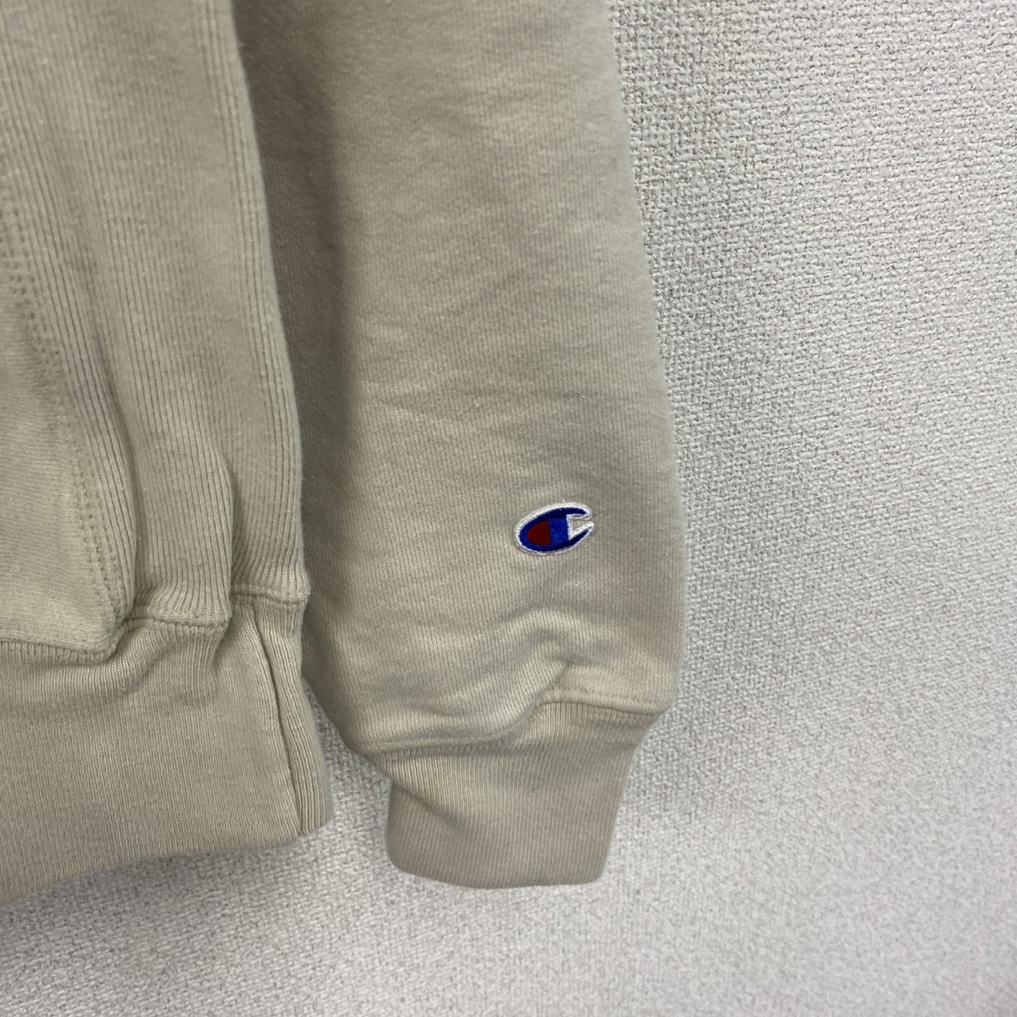 Champion　チャンピオン　リバースウィーブ　スウェットパーカー/フーディー　ベージュ　Mサイズ