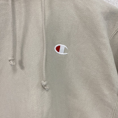 Champion　チャンピオン　リバースウィーブ　スウェットパーカー/フーディー　ベージュ　Mサイズ