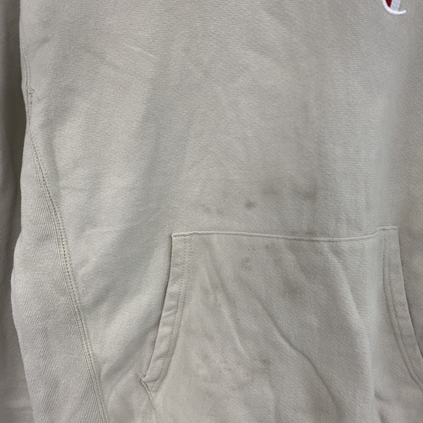 Champion　チャンピオン　リバースウィーブ　スウェットパーカー/フーディー　ベージュ　Mサイズ