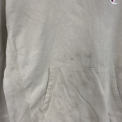 Champion　チャンピオン　リバースウィーブ　スウェットパーカー/フーディー　ベージュ　Mサイズ