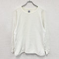 STANDARD CALIFORNIA　スタンダードカルフォルニア　長袖サーマルTシャツ/ロンT　ラグランスリーブ　白　ホワイト