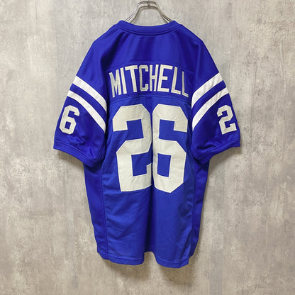 古着 used　MITCHELL　半袖ゲームTシャツ　ユニフォーム　26　青　ブルー　ビッグシルエット　オーバーサイズ　XLサイズ