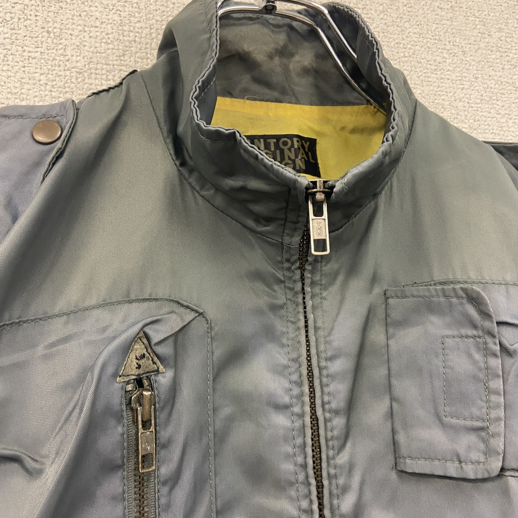 SUNTORY ORIGINAL DESIGN　サントリーオリジナルデザイン　ミリタリージャケット　フェード　カーキ