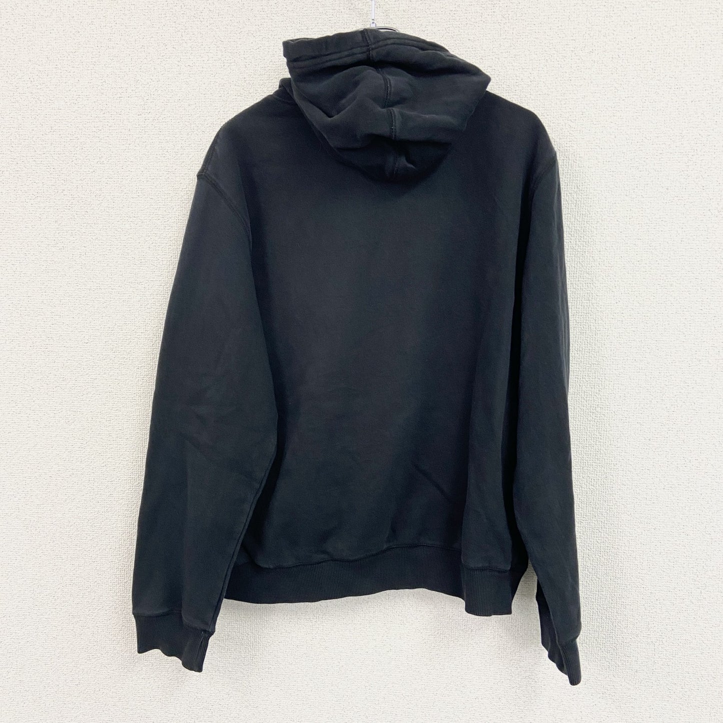 NIKE　ナイキ　スウェットパーカー/フーディー　スウッシュ　デカロゴ　黒　ブラック　XLサイズ