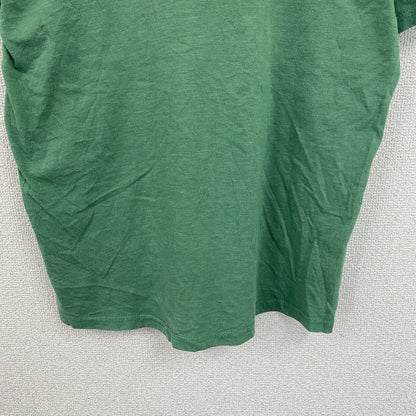 半袖プリントTシャツ　5連プリント　フェード　ワニ　緑　グリーン