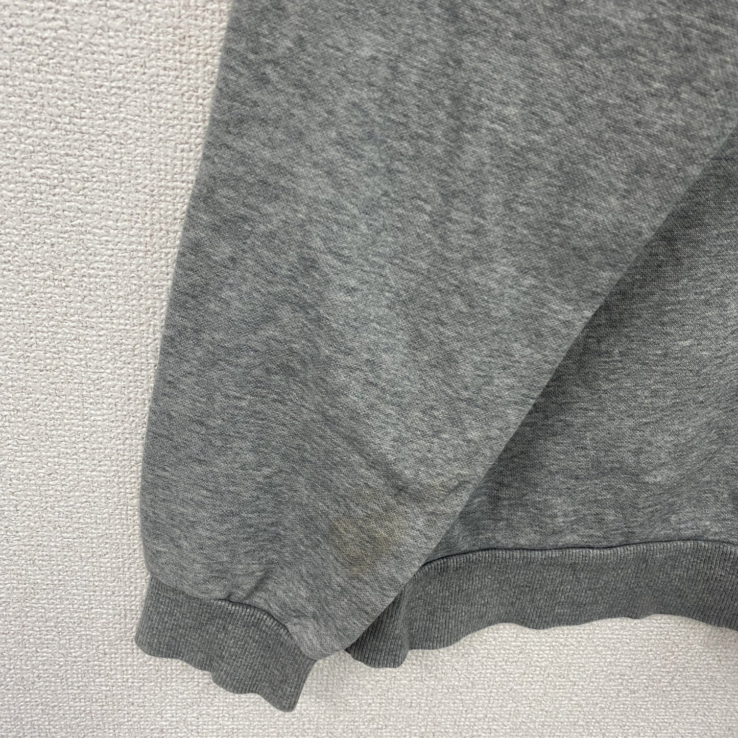 PUMA　プーマ　スウェット/トレーナー　デカロゴ　クルーネック　灰色　グレー　Lサイズ