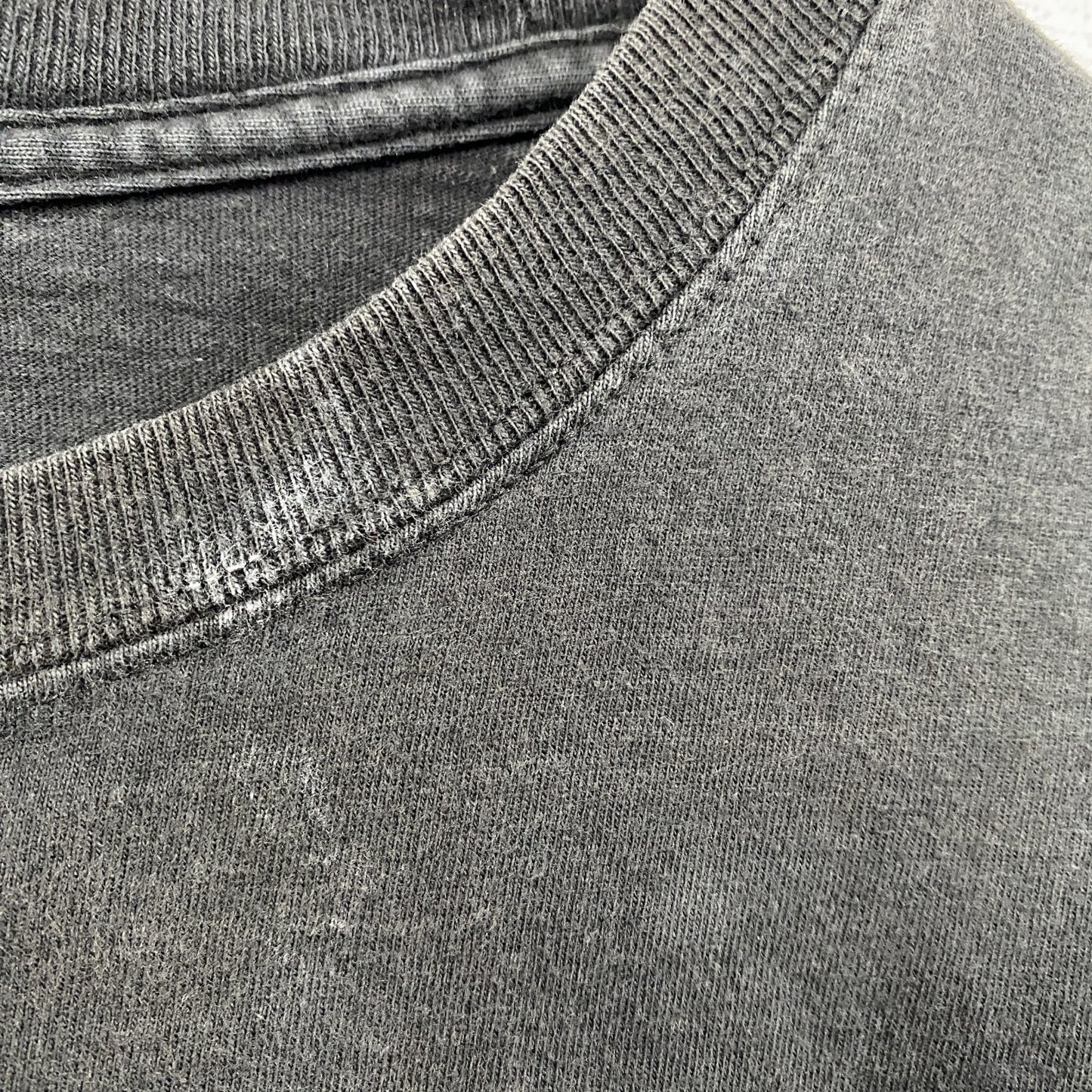 BEEFY-T　半袖Tシャツ　刺繍ロゴ　ワンポイント　Hanes　黒　ブラック　Mサイズ