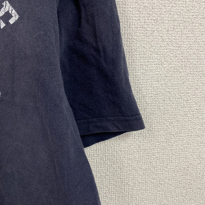 RUSSELL ATHLETIC　半袖プリントTシャツ　紺　ネイビー　Mサイズ
