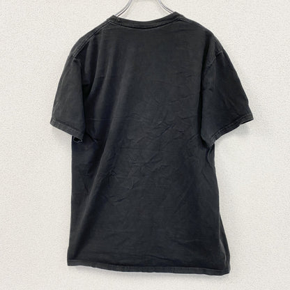 BEEFY-T　半袖Tシャツ　刺繍ロゴ　ワンポイント　Hanes　黒　ブラック　Mサイズ