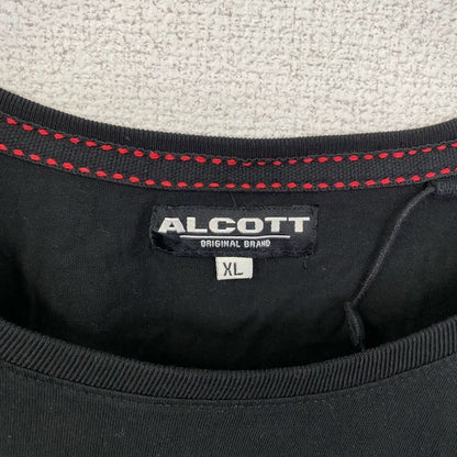 古着 used　半袖プリントTシャツ　レトロデザイン　クルーネック　イギリス　London　ビックベン　黒　ブラック　XLサイズ