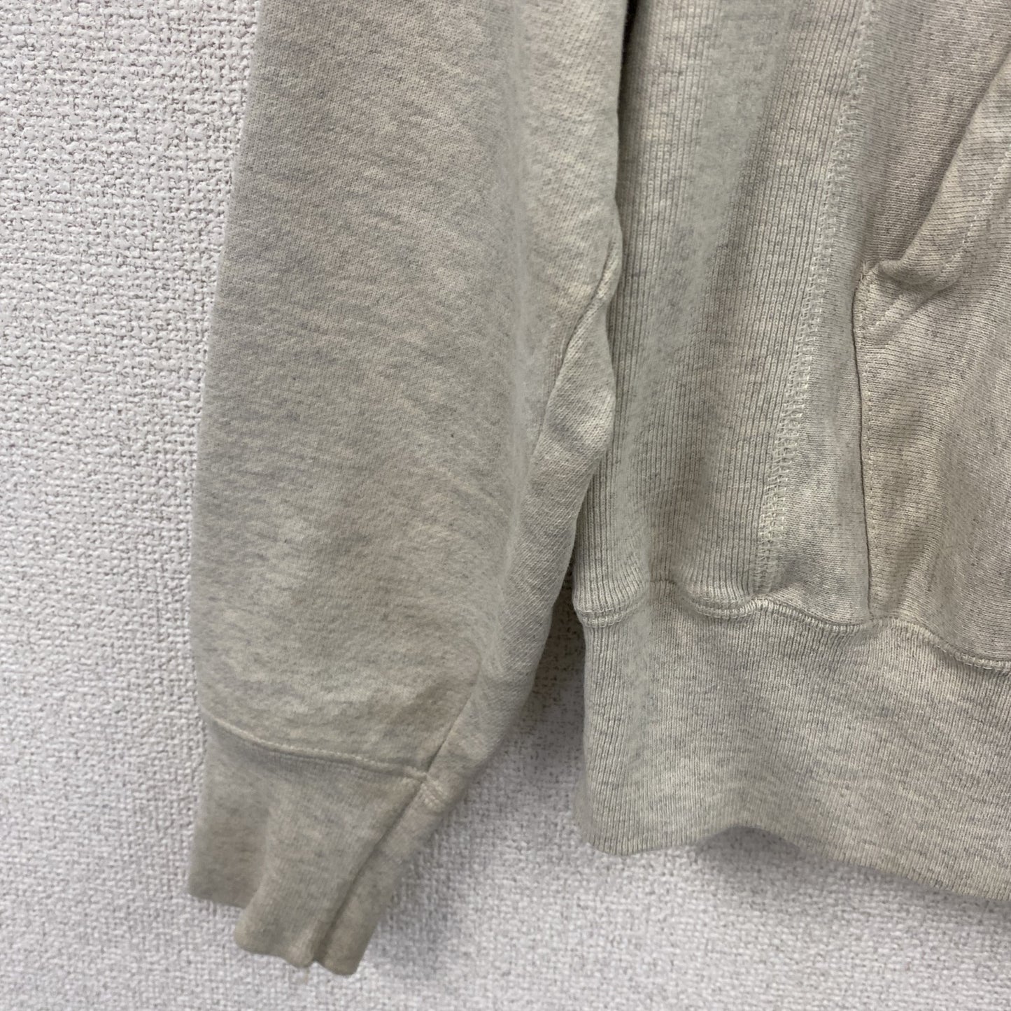 Champion　チャンピオン　リバースウィーブ　スウェットパーカー/フーディー　霜降りグレー　XSサイズ