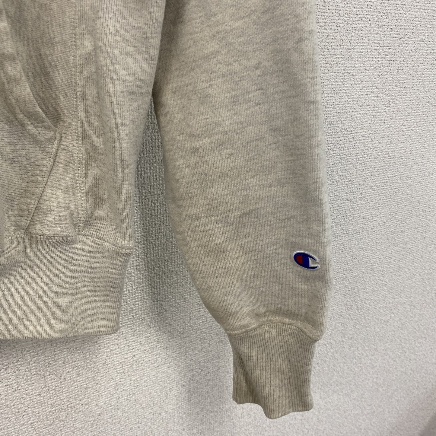 Champion　チャンピオン　リバースウィーブ　スウェットパーカー/フーディー　霜降りグレー　XSサイズ