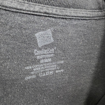 Hanes　Pure Black Nutritional facts　半袖プリントTシャツ　パロディT　栄養成分表示　黒　ブラック　Mサイズ