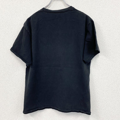 Hanes　Pure Black Nutritional facts　半袖プリントTシャツ　パロディT　栄養成分表示　黒　ブラック　Mサイズ