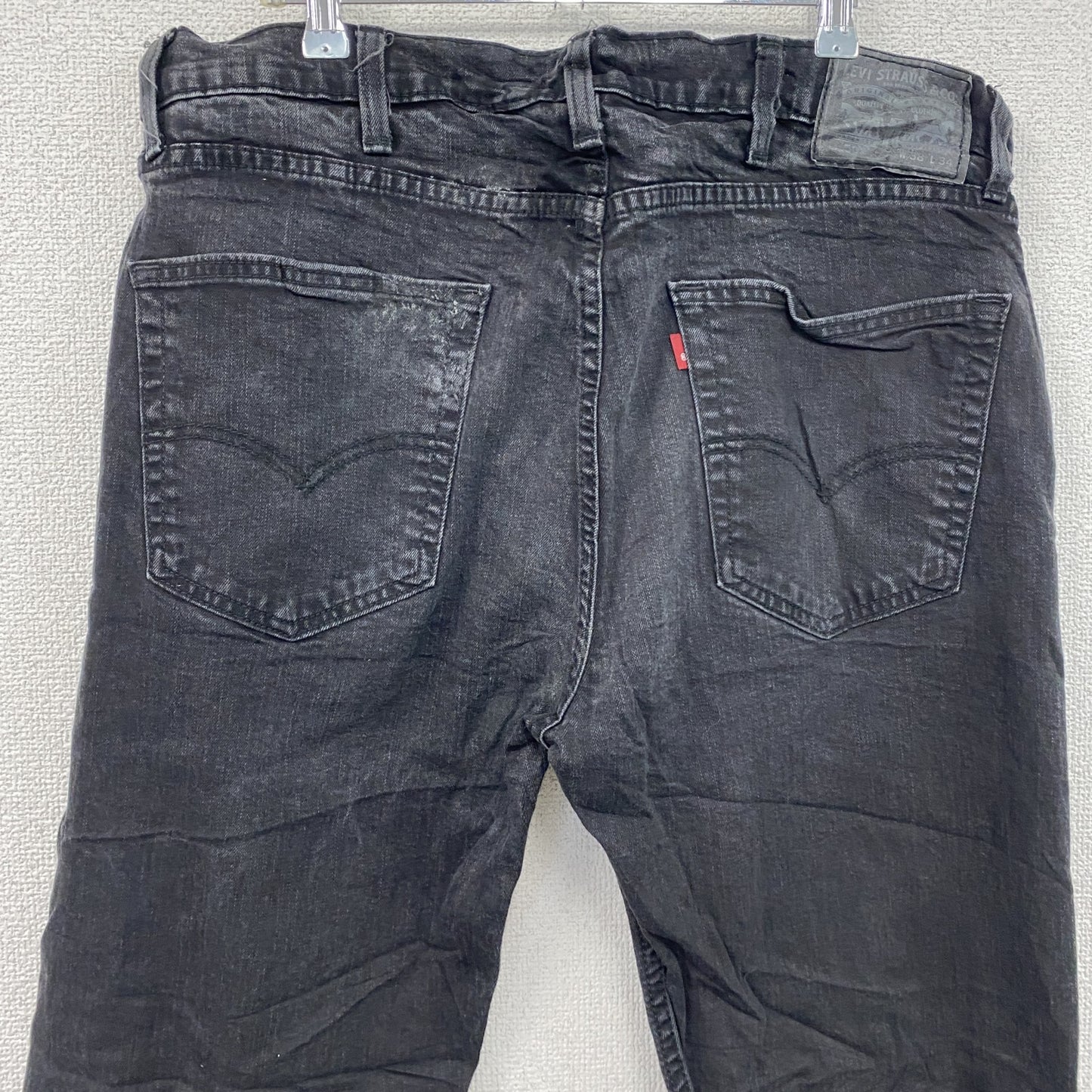 Levi’ｓ　リーバイス　502　デニムパンツ/ジーンズ　ジップフライ　黒　ブラック　W38サイズ
