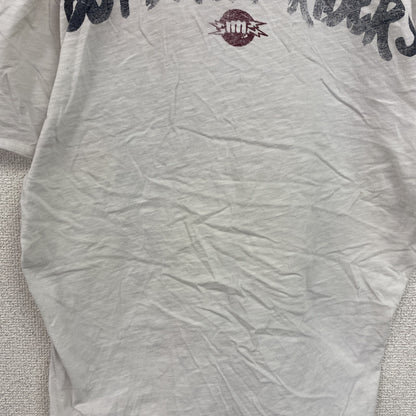 KEY LARGO　キーラーゴ　半袖プリントTシャツ　白　ホワイト　Lサイズ