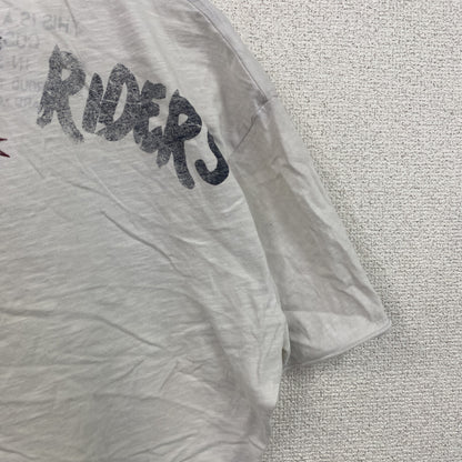 KEY LARGO　キーラーゴ　半袖プリントTシャツ　白　ホワイト　Lサイズ