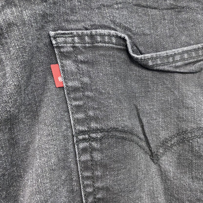 Levi’ｓ　リーバイス　502　デニムパンツ/ジーンズ　ジップフライ　黒　ブラック　W38サイズ