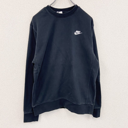 NIKE　ナイキ　スウェット/トレーナー　スウッシュ　黒　ブラック　Sサイズ