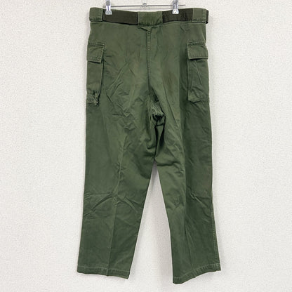 80s　陸上自衛隊　防衛庁　ミリタリーパンツ　カーゴパンツ　ジップフライ　ヴィンテージ　カーキグリーン
