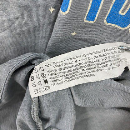 PULL＆BEAR　AC/DC　半袖プリントTシャツ　バンドT　グレー　Sサイズ
