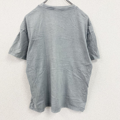 PULL＆BEAR　AC/DC　半袖プリントTシャツ　バンドT　グレー　Sサイズ
