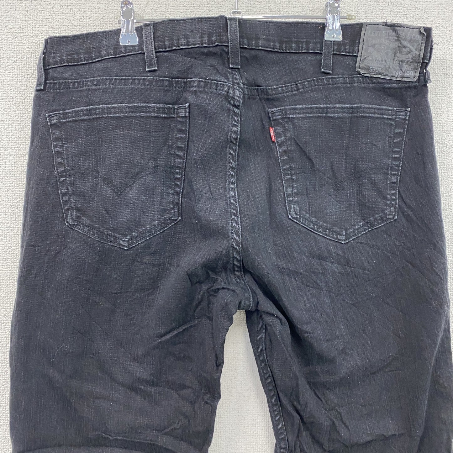 Levi’ｓ　リーバイス　559　デニムパンツ/ジーンズ　ジップフライ　黒　ブラック　W40サイズ