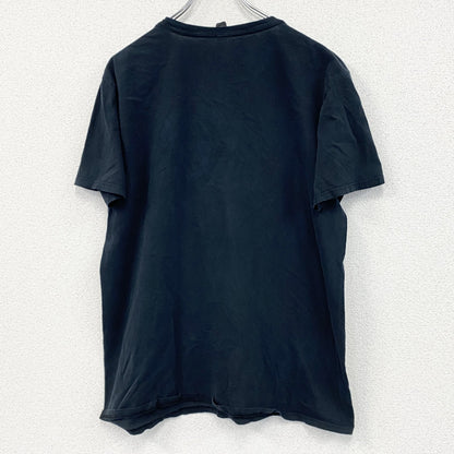 ANVIL　アンヴィル　半袖プリントTシャツ　年齢T　ルート　4連プリント　黒　ブラック　Lサイズ