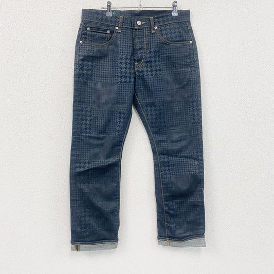 SWAGGER　スワッガー　デニムパンツ/ジーンズ　ボタンフライ　千鳥格子柄　インディゴ　W30サイズ