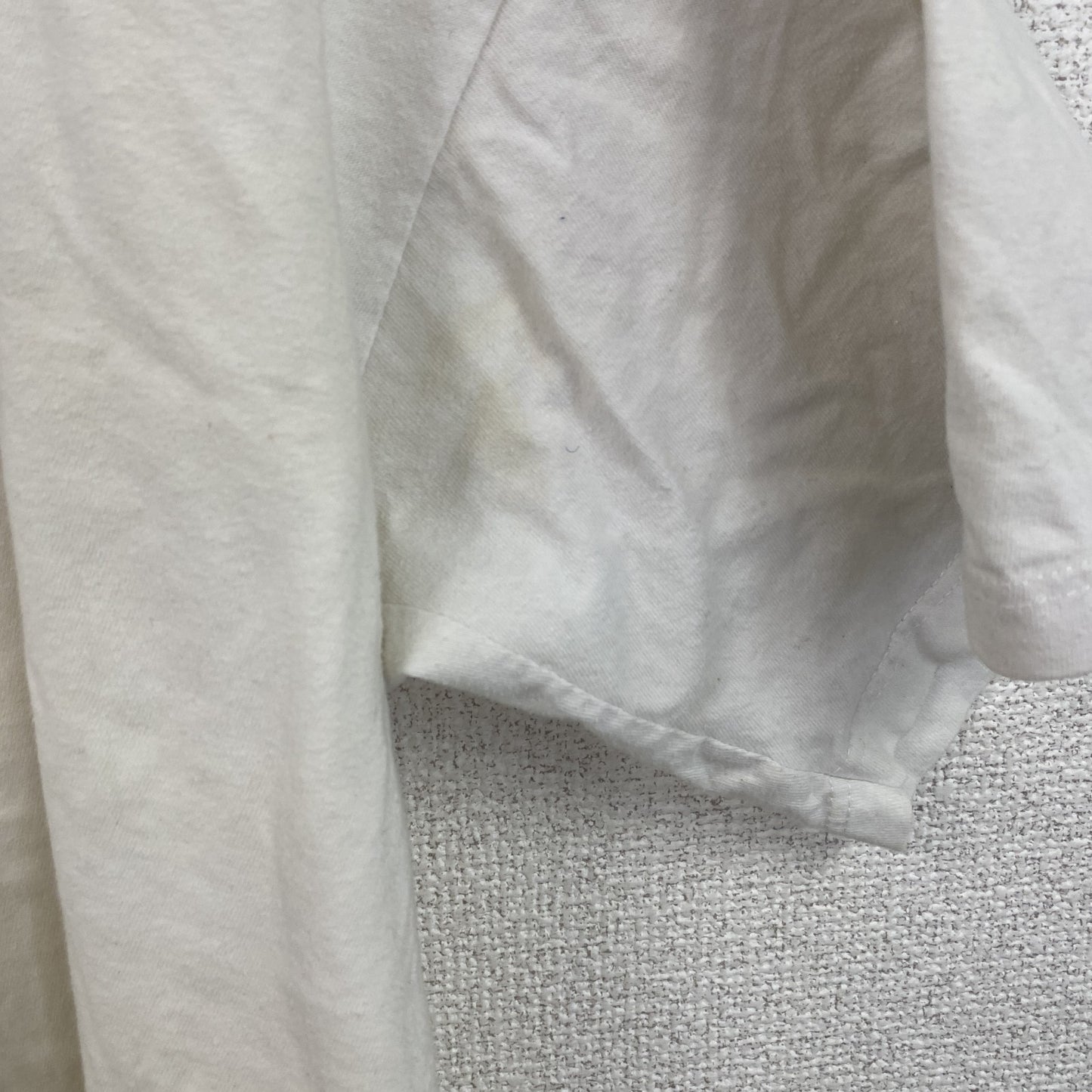 JERZEES　ジャージーズ　半袖プリントTシャツ　オフホワイト　XLサイズ