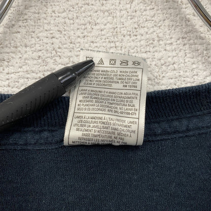FRUIT OF THE LOOM　フルーツオブザルーム　Barr　半袖プリントTシャツ　企業T　黒　ブラック　XLサイズ