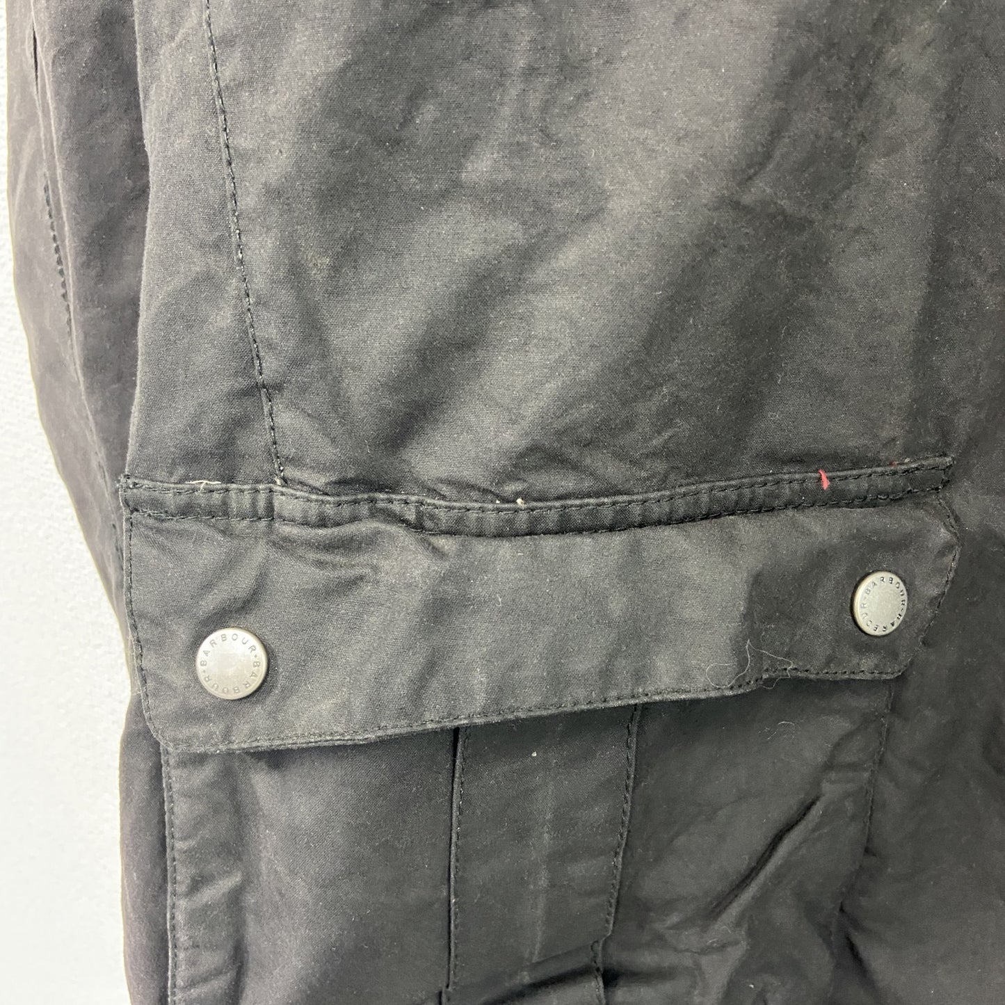 Barbour　バブアー　INTERNATIONAL　オイルドジャケット　中綿入り　黒　ブラック　XLサイズ