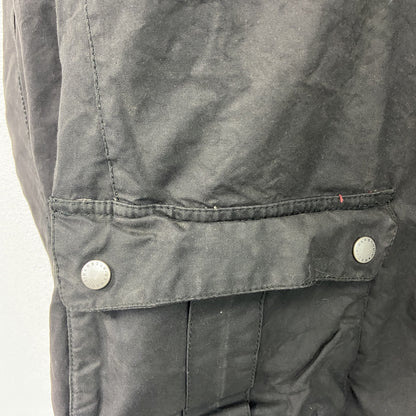 Barbour　バブアー　INTERNATIONAL　オイルドジャケット　中綿入り　黒　ブラック　XLサイズ