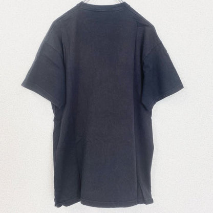 古着 used　FRUIT OF THE LOOM　半袖プリントTシャツ　シンプソンズ　レトロ　クルーネック　黒　ブラック　M