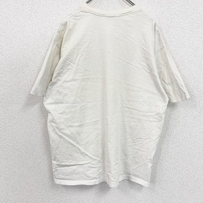JERZEES　ジャージーズ　半袖プリントTシャツ　オフホワイト　XLサイズ