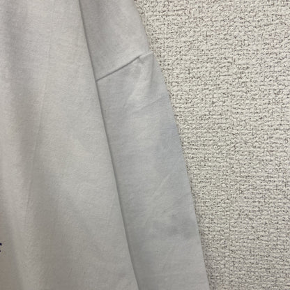 ～90s　半袖プリント企業Tシャツ　シングルステッチ　英字プリント　両面プリント　クルーネック　ヴィンテージ　白　ホワイト