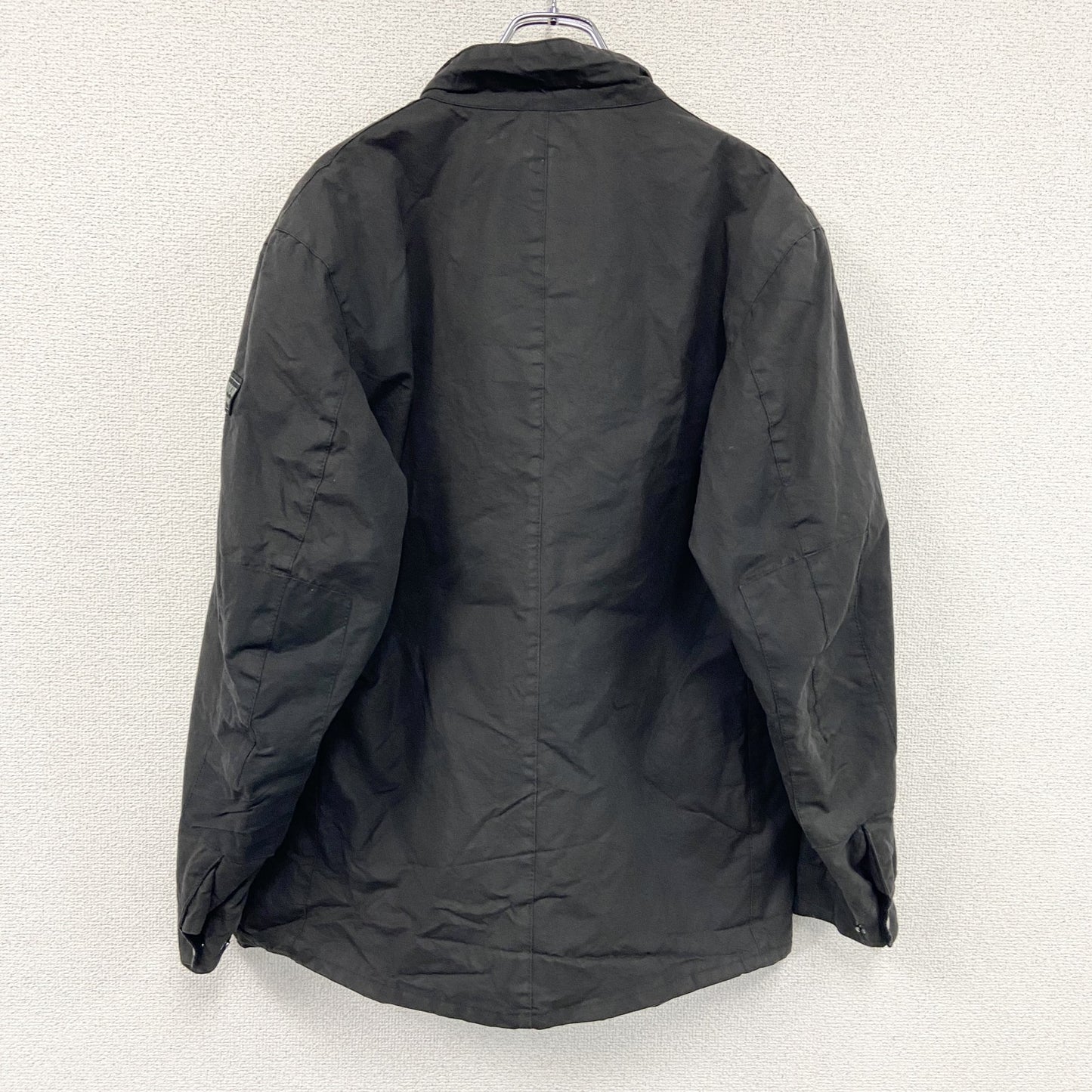 Barbour　バブアー　INTERNATIONAL　オイルドジャケット　中綿入り　黒　ブラック　XLサイズ