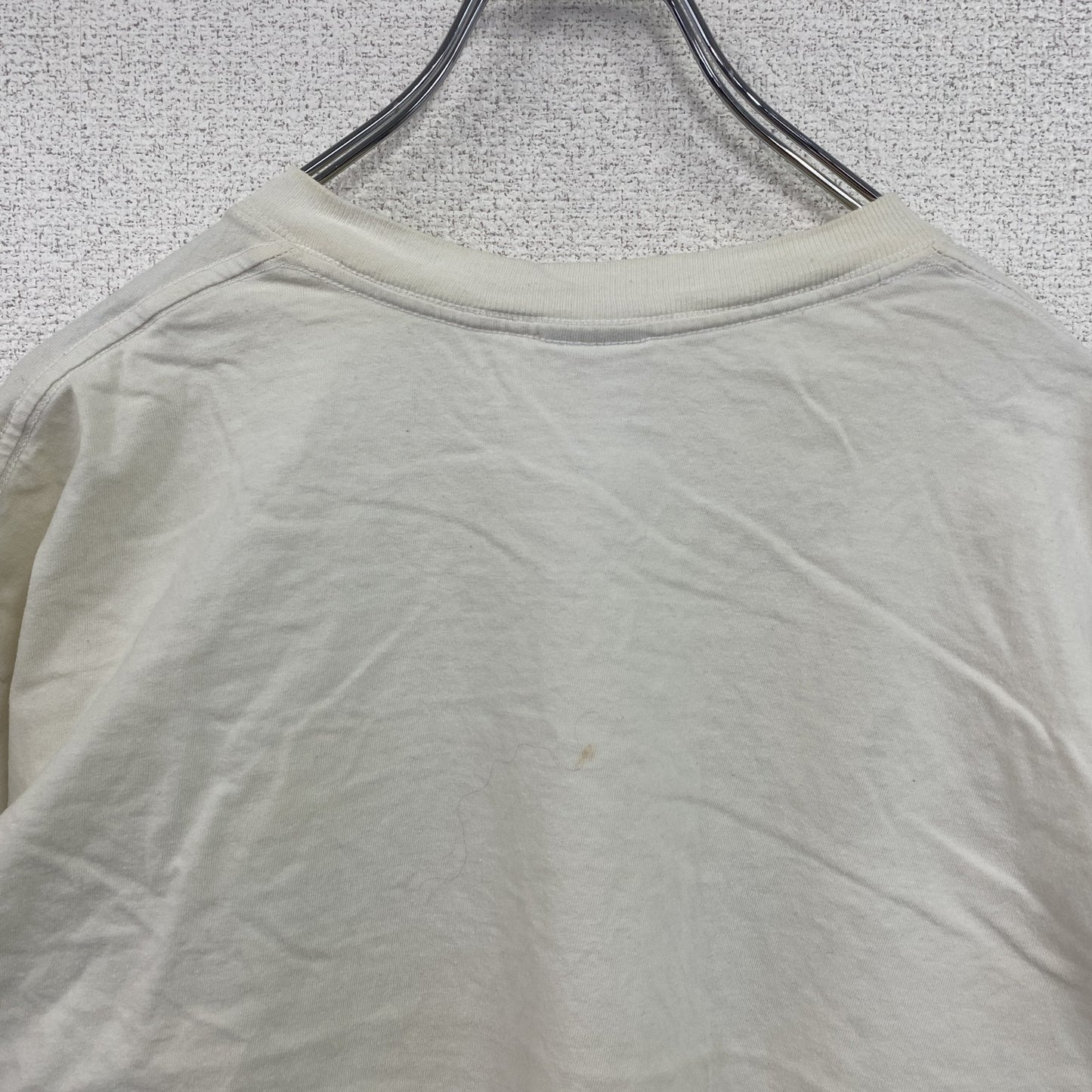 JERZEES　ジャージーズ　半袖プリントTシャツ　オフホワイト　XLサイズ