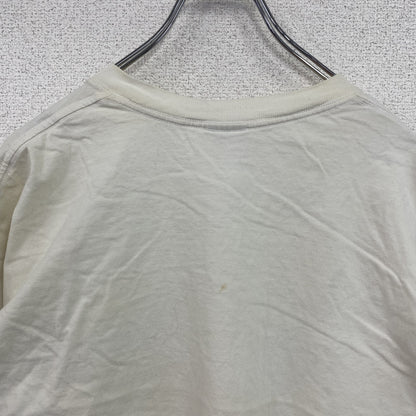JERZEES　ジャージーズ　半袖プリントTシャツ　オフホワイト　XLサイズ