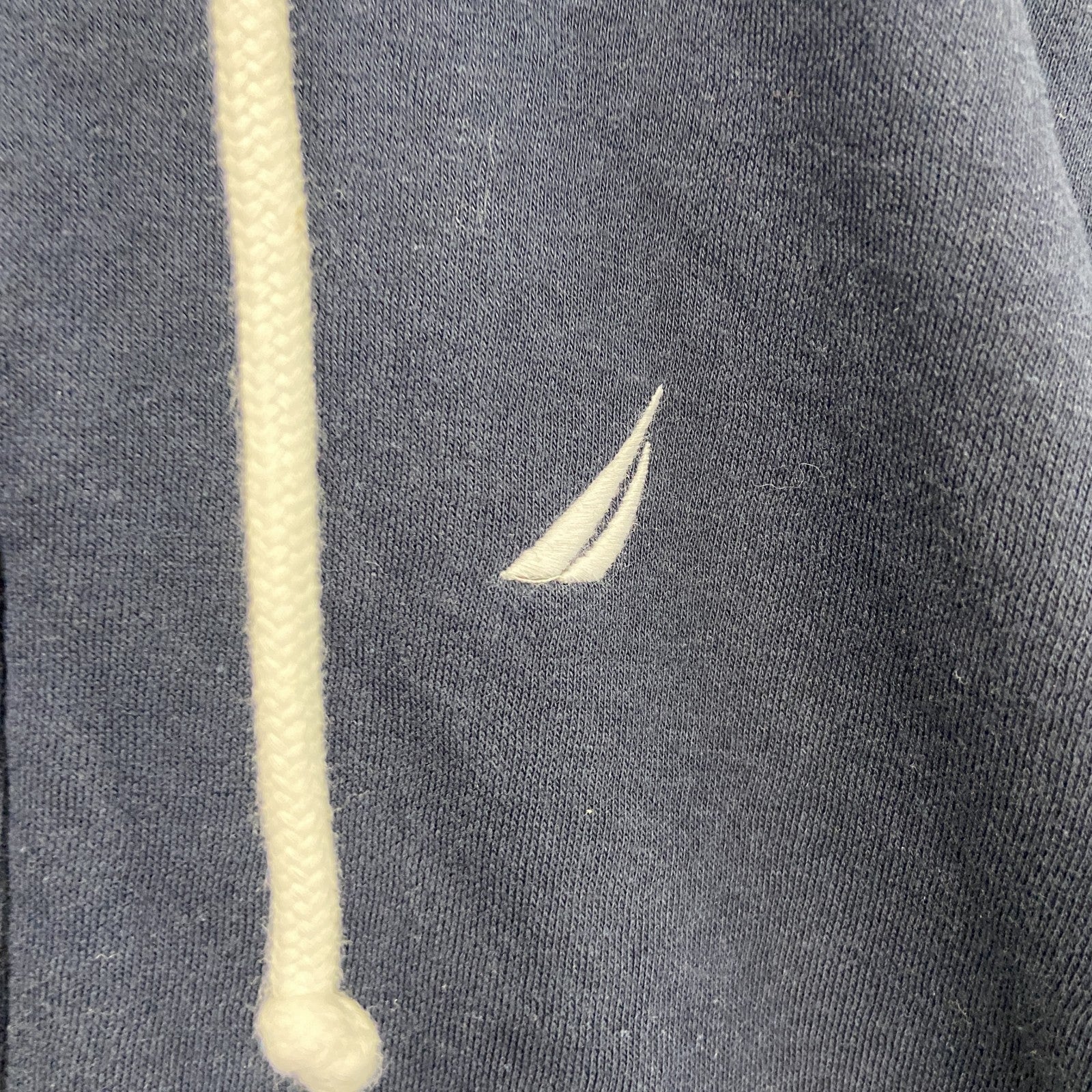 NAUTICA　ノーティカ　フルジップスウェットパーカー/フーディー　刺繍ロゴ　紺　ネイビー　Sサイズ