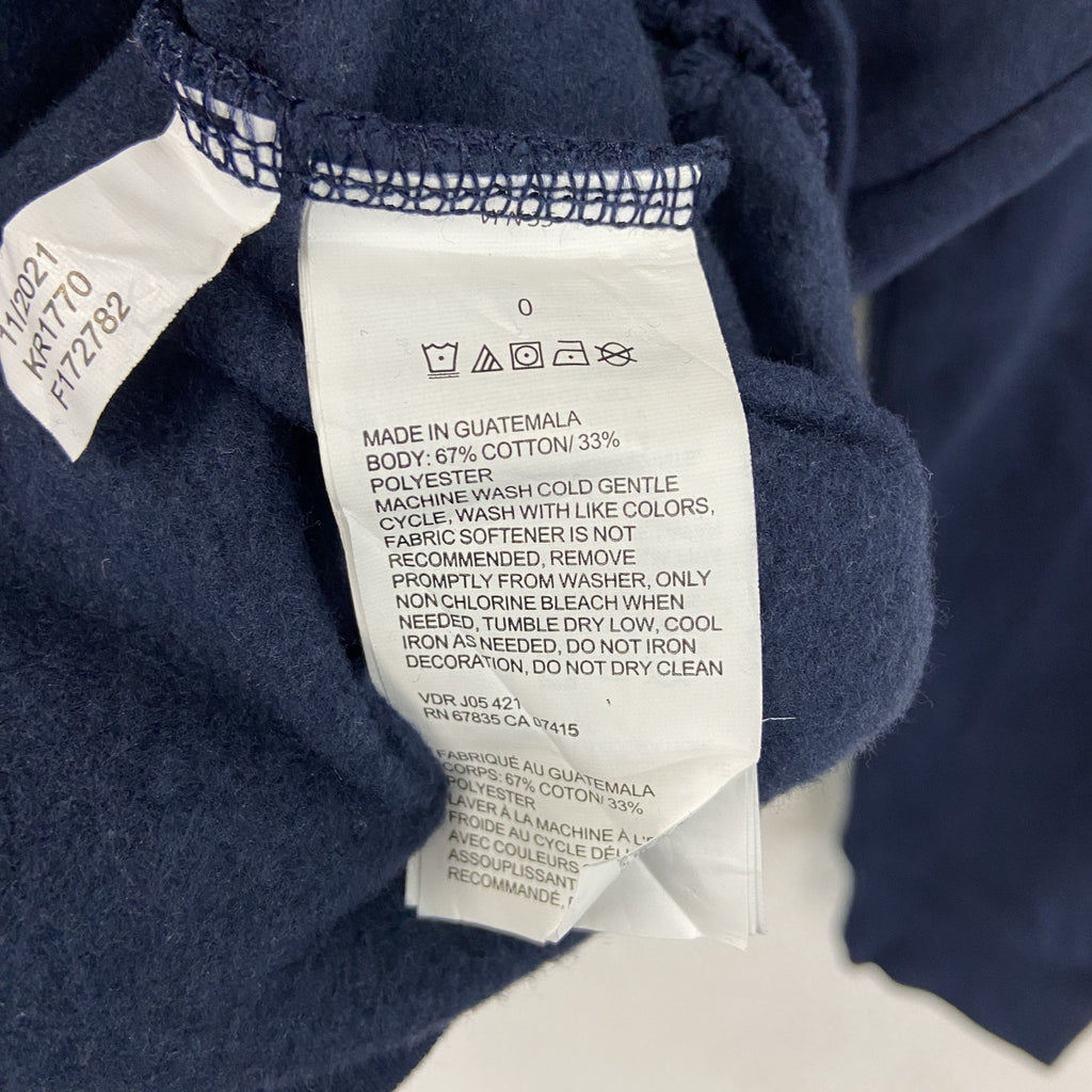 NAUTICA　ノーティカ　フルジップスウェットパーカー/フーディー　刺繍ロゴ　紺　ネイビー　Sサイズ