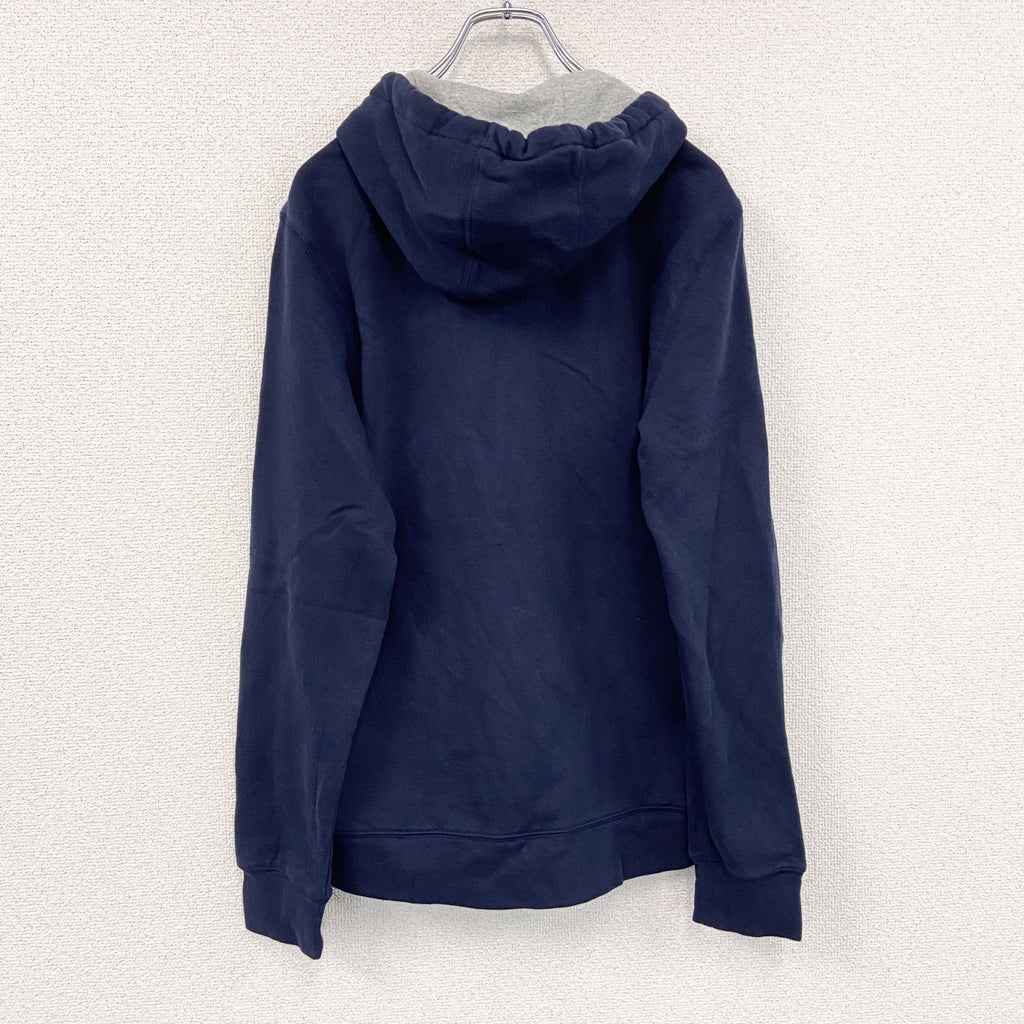 NAUTICA　ノーティカ　フルジップスウェットパーカー/フーディー　刺繍ロゴ　紺　ネイビー　Sサイズ