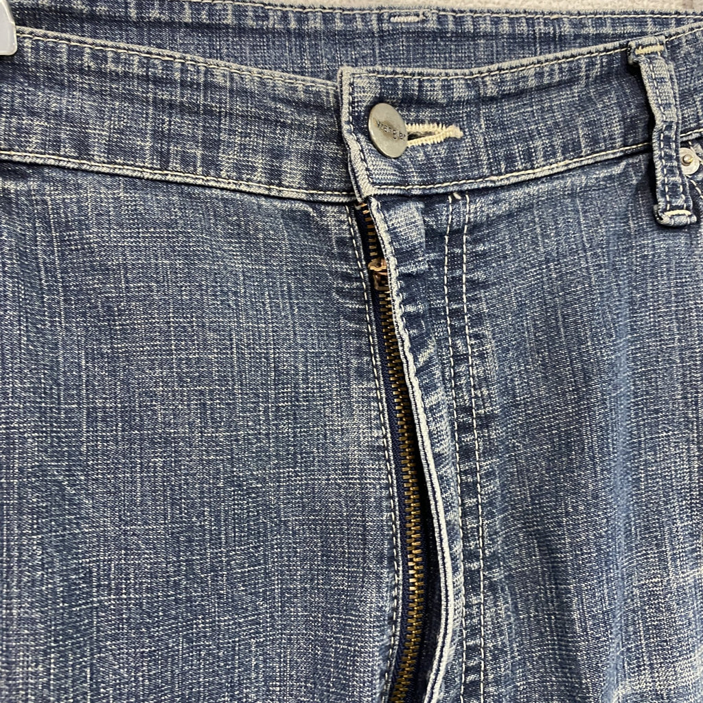 Wrangler　ラングラー　デニムパンツ/ジーンズ　ジップフライ　縦落ち　鬼ヒゲ　インディゴ　38サイズ