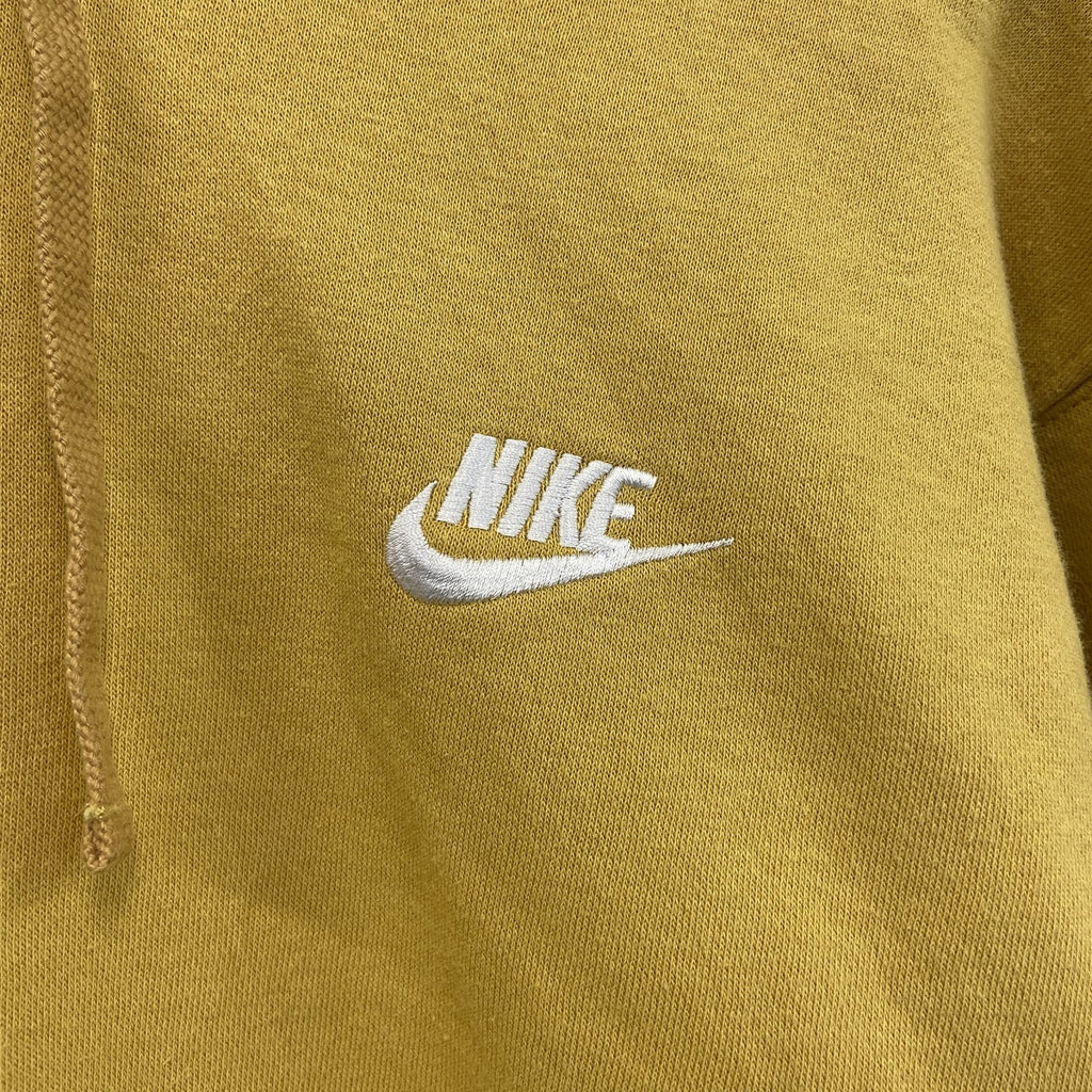 NIKE　ナイキ　スウェットパーカー/フーディー　スウッシュ　黄色　イエロー　Mサイズ