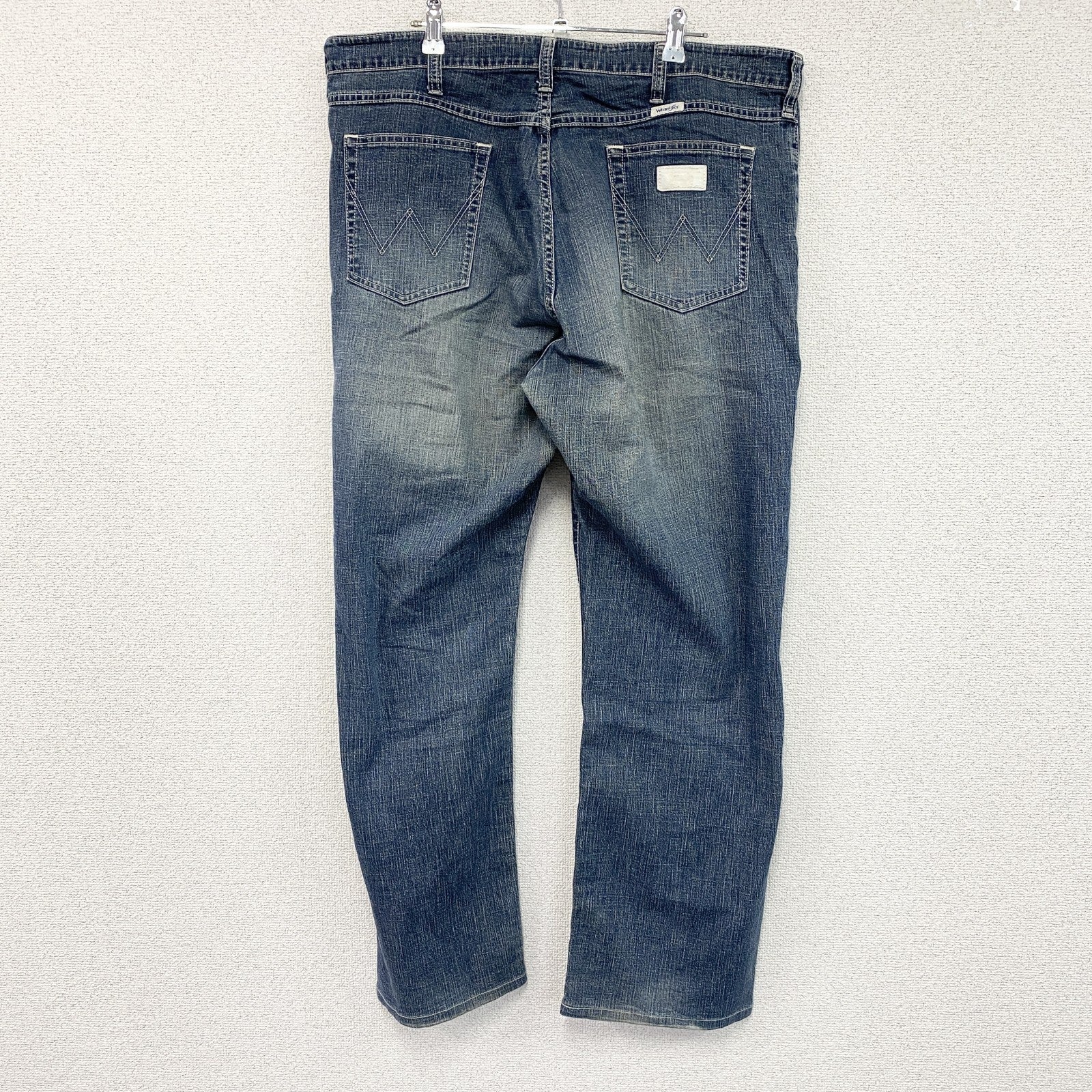 Wrangler　ラングラー　デニムパンツ/ジーンズ　ジップフライ　縦落ち　鬼ヒゲ　インディゴ　38サイズ