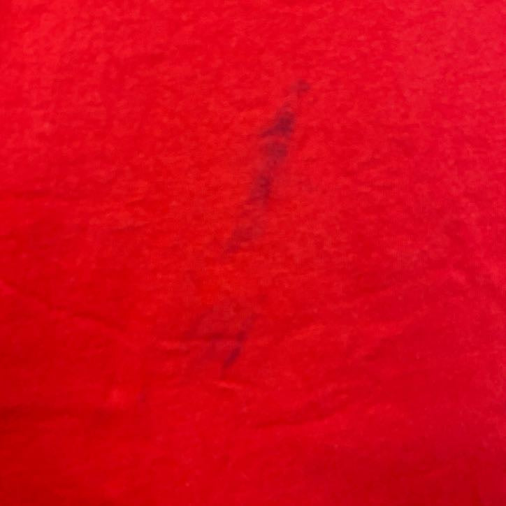 古着 used　Reebok　リーボック　半袖プリントTシャツ　赤　NHL シカゴ・ブラックホークス　アイスホッケー　XLサイズ