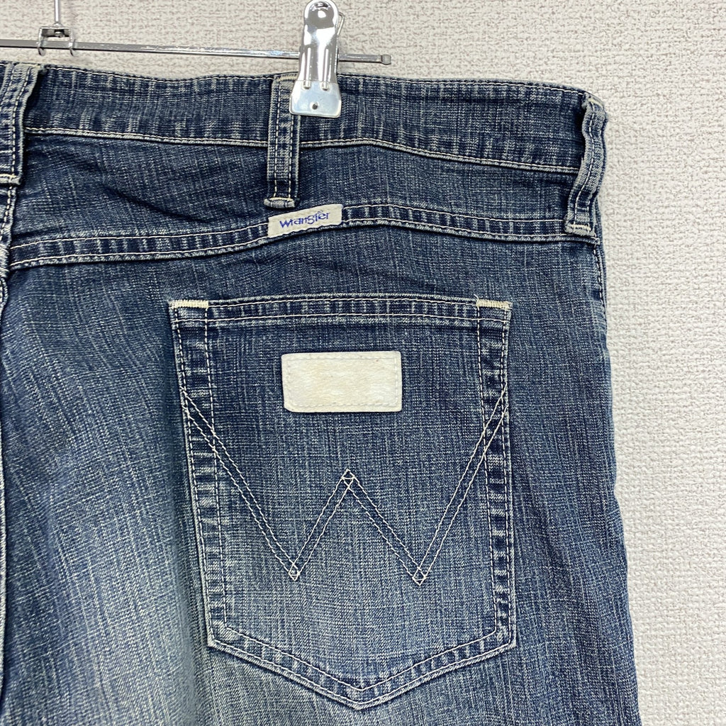 Wrangler　ラングラー　デニムパンツ/ジーンズ　ジップフライ　縦落ち　鬼ヒゲ　インディゴ　38サイズ