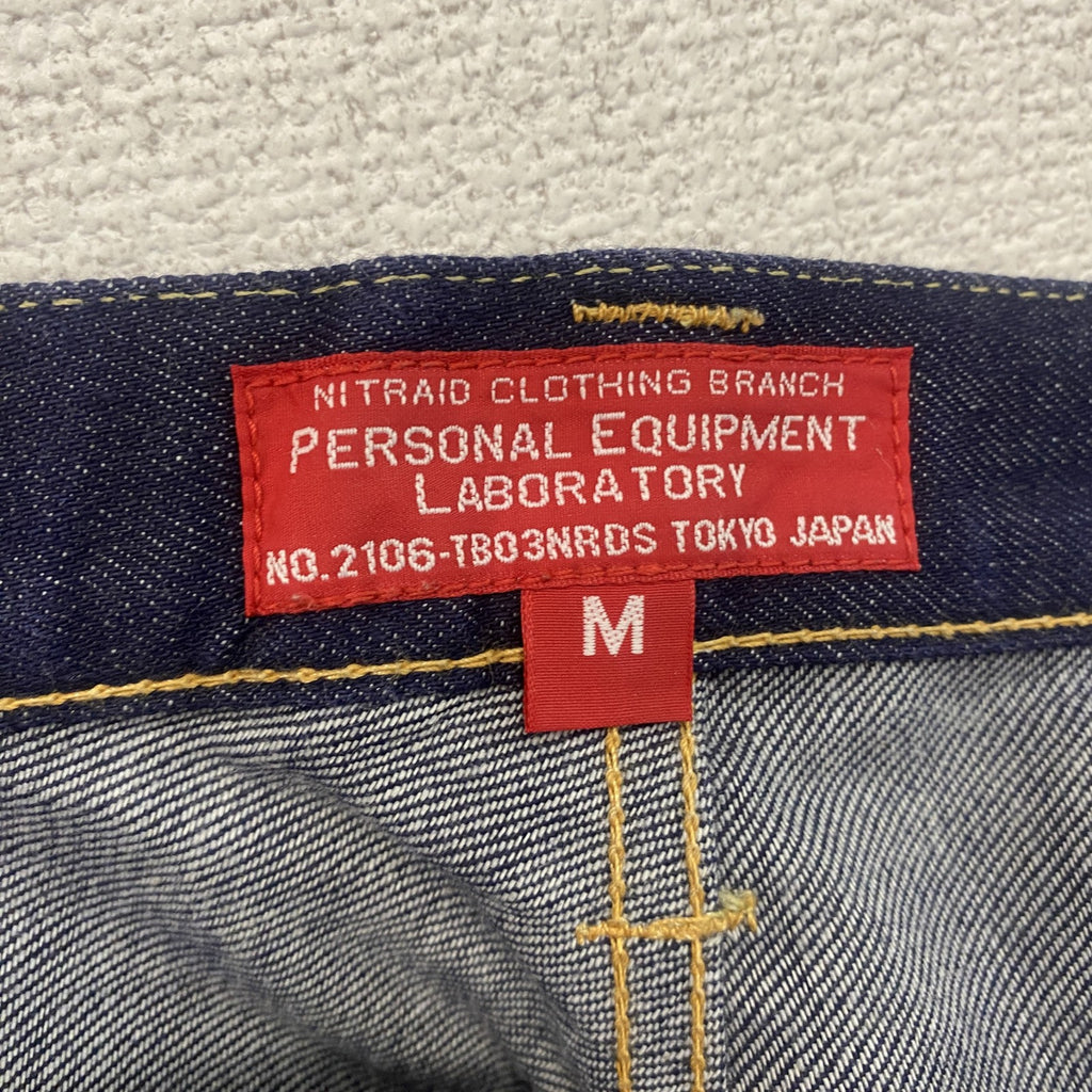 Nitraid　ナイトレイド　デニムパンツ/ジーンズ　ボタンフライ　インディゴ　Mサイズ